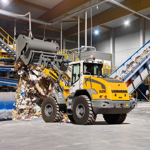 ホイール式ローダー - L 526 - Liebherr  - Tier 4 - intermediate / 工事現場用 / ディーゼル