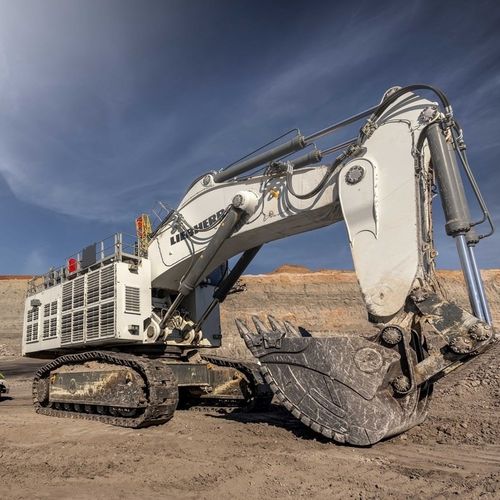 クローラー式パワーショベル - R 9600 G8 - Liebherr  - ハンドリング用 / Tier 2 / CUMMINS