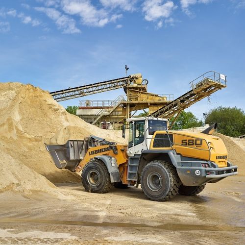 ホイール式ローダー - L 580 XPOWER - Liebherr  - ディーゼル / 工事現場用 / Tier 4 - intermediate