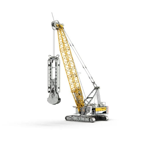 ブームクレーン - HS 8100.2 - Liebherr  - クローラー式 / ハンドリング用 / 持ち上げ用