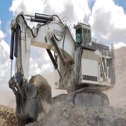 クローラー式パワーショベル - R 9800 G6 - Liebherr  - 前面 / 岩 / 高有効荷重