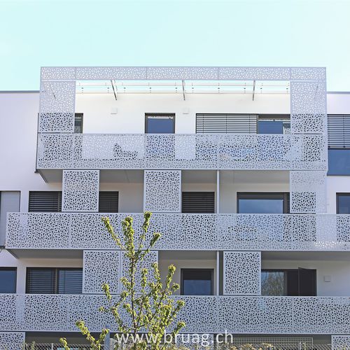 HPL面格子 - B&Ouml;BLINGEN, KLAFFENSTEINSTRASSE 10 - Bruag Design Factory AG - パネル