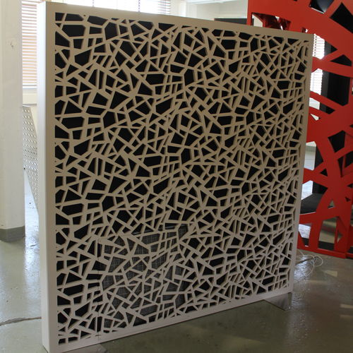 MDFスペースの区切り - NOISE-VIRUS-CATCHER® - Bruag Design Factory AG - オフィス用 / レストラン用 / 公共スぺース用