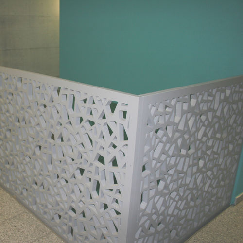 HPL手すり - RC KLIMATECHNIK - Bruag Design Factory AG - MDF / パネル付き / 屋内用