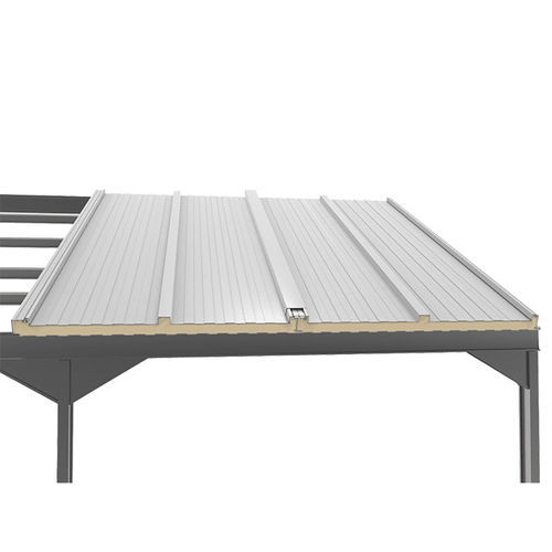 屋根用サンドイッチパネル - Cover-joints - Panel Sándwich Group - スチール / ポリイソシアヌレート（PIR）製芯 / PUR ポリウレタン製芯