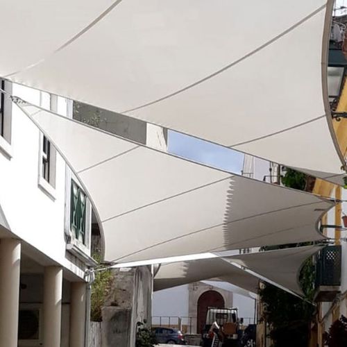 金属製骨組み張力構造 - STREETS IN ABRANTES - Eugreb Invest - マルキーズチェア用 / シェルター用 / PVC製メンブレン
