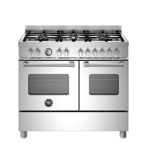 ガスオーブン付きコンロ - MAS106L2EXC - Bertazzoni - 電動式 / 6口 / 2口