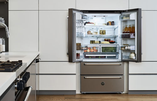 二重ドア冷凍冷蔵庫 - REF904FFNXTC - Bertazzoni - 引き出しタイプ