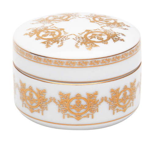 磁器製収納箱 - RITZ IMPERIAL - HAVILAND - ふた付き