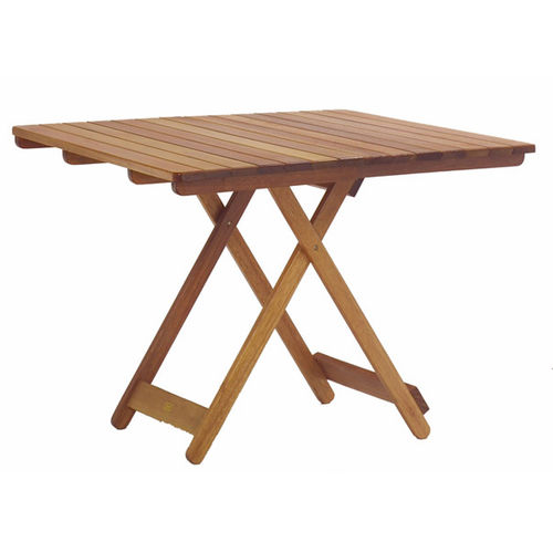 現代風テーブル - TAMBOTIE TABLE - Woodline Shade Solutions - 木製 / 長方形 / 折りたたみ式