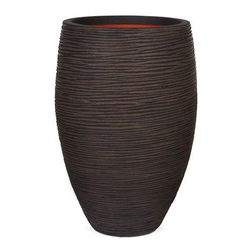 プラスチック製植木鉢 - NATURE : ELEGANT DELUXE RIB NL - Capi - 円形