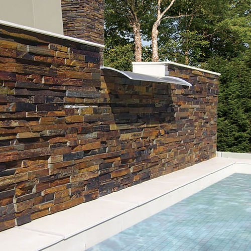 外側壁装材 - THIN VENEER PANELS - shaw brick - 屋内 / 3D / 石材調