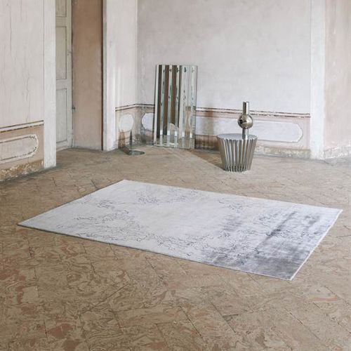 現代風絨毯 - MINKO - LINIE DESIGN A/S - 柄付き / ビスコース製 / 長方形