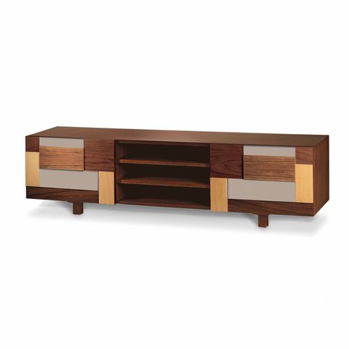 現代風テレビキャビネット - FORM - Mambo Unlimited Ideas - ラッカー塗装MDF / 合板 / 不特定