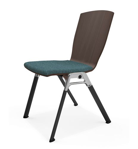 現代風来客用椅子 - ADATTA - burgessfurniture - 屋内用 / 布製 / アルミニウム脚