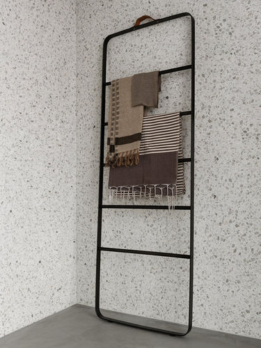 ラダータオルかけ - 7800579 - AUDO - 床置き / スチール製 / 粉体塗装スチール製