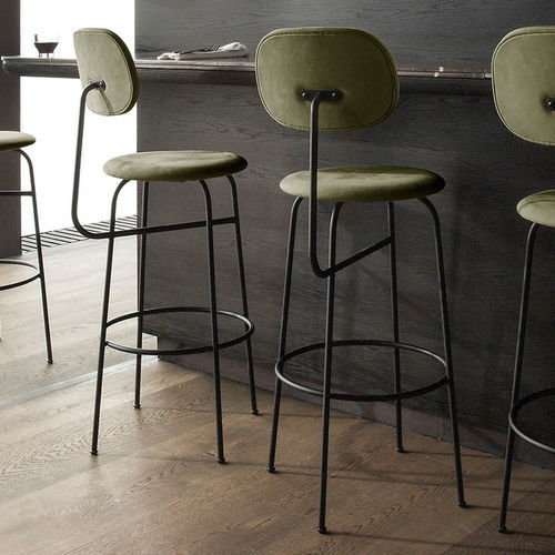 現代風バ－チェア - AFTEROOM - AUDO - 屋内用 / 布製 / 合板