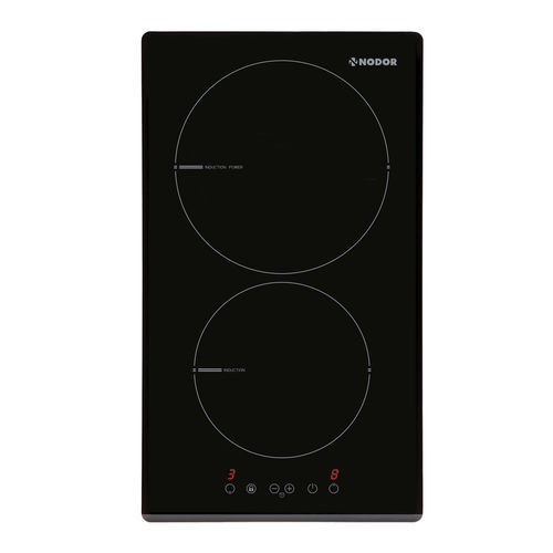 IHコンロ - I 2030 BK - Nodor - 2口 / 組み込み式 / タッチ操作式