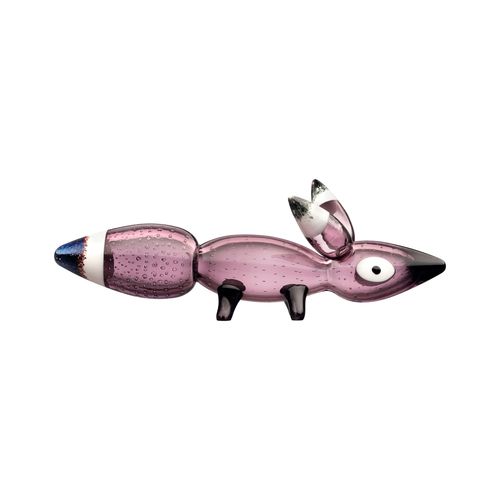 吹きガラス製彫刻 - Vulpes :1071548 - iittala - 独立型 / 紫 / 動物