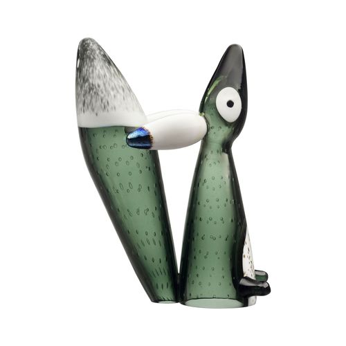吹きガラス製彫刻 - Vulpes :1071549 - iittala - 独立型 / 緑 / 動物
