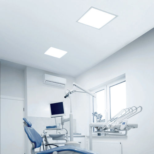 天井埋め込み式照明器具 - SYNTO - PLEXIFORM - LED / 正方形 / IP40