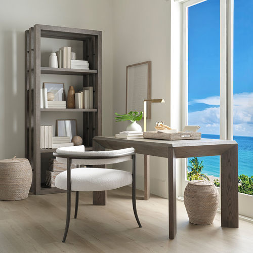 現代風チェア - MILOS - Baker Furniture Co. - 屋外用 / 布製 / ブナの木製脚