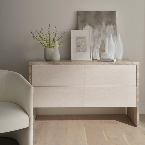 現代風チェスト - LIDO  - Baker Furniture Co. - オーク材 / 引き出し2段式 / 家庭用
