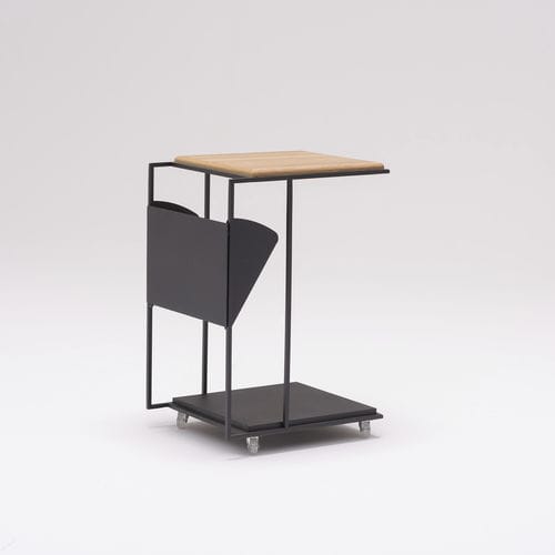 現代風サイドテーブル - FRAME C - Ersa - 木製 / 金属製 / 長方形
