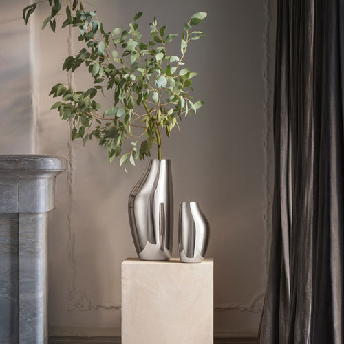 現代風花瓶 - SKY - Georg Jensen - ポリッシュステンレススチール製