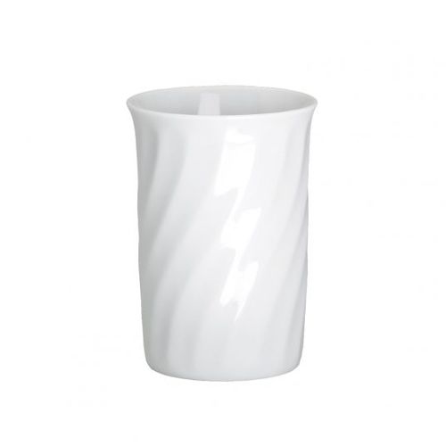 業務用歯ブラシ置き - WHITE PORCELAIN WAVY - Klomfar GmbH