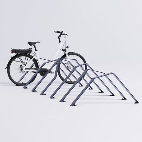 床置き自転車用スタンド - Tumulus - Objets Publics - ダブル / リサイクル可能素材 / 公共スぺース用