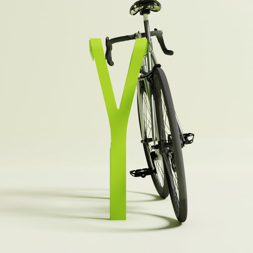 床置き自転車用スタンド - Cité - Objets Publics - リサイクル可能素材 / 公共スぺース用 / 駐車場用