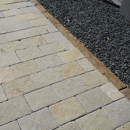 庭用エッジ - KANDLA MULTICOLOR - Bauma-stone - 歩道用 / 天然石 / 直線型