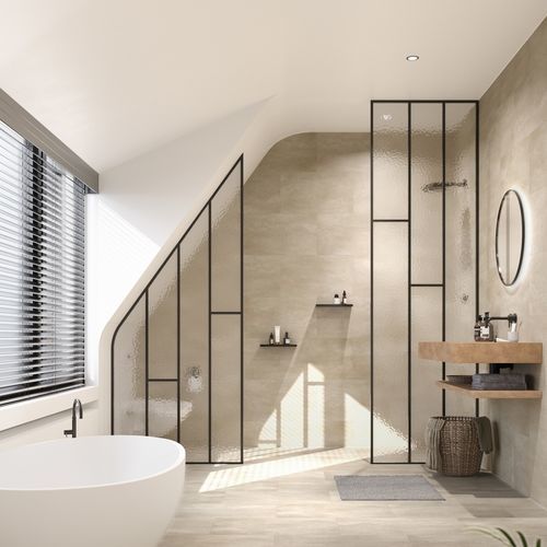 屋内用壁面装飾材 - A14169 - lalegno - 石製 / テクスチャード仕上げ / 溝付