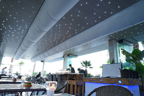 木製仮天井 - WOOD SHADE® - Itp ceilings - タイル / クリーンルーム用 / 防音