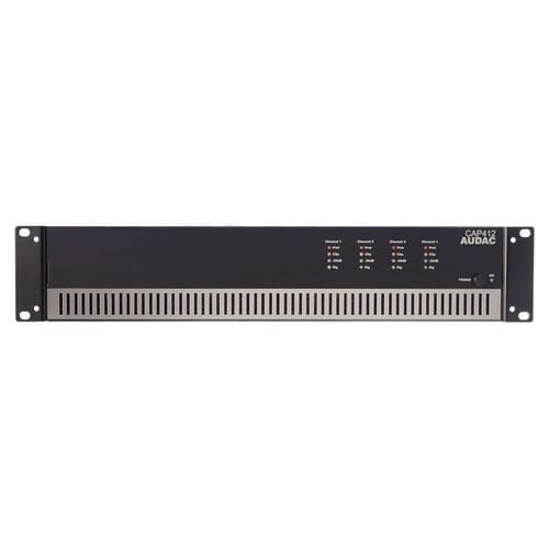 オーディオ増幅器 - CAP412 - Audac - 4 ゾーン