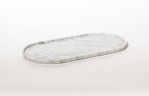 カララ大理石トレー - ROUND TRAY CARRARA - MAAMI HOME - ホテルの部屋用 / レストラン用 / ホテル用