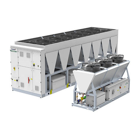 空冷式チラー - TURBOCHILL™  - Airedale International Air Conditioning - 床置き / フリークーリング / 冷蔵室用