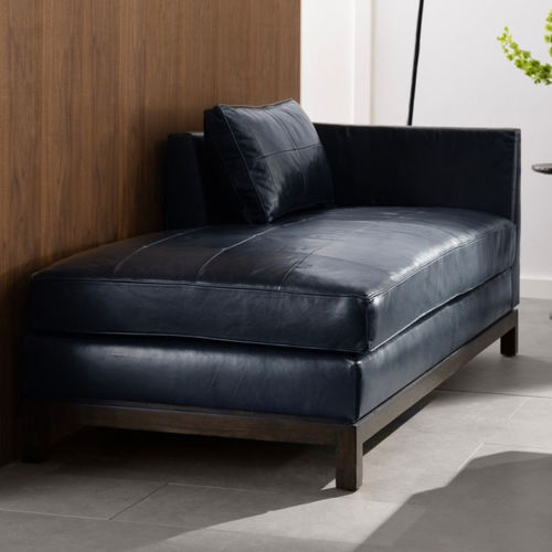 現代風カウチ - EDMOND - Arteriors Home - 革製 / 木製 / トネリコ製脚