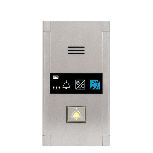 金属製インターホンシステム - 2N LIFT1 - 2N TELEKOMUNIKACE - 救急用 / 昇降機用 / 屋外用