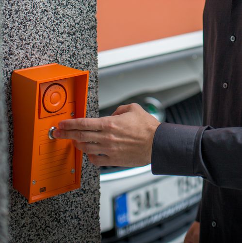 色付き音声付きインターホン - 2N IP SAFETY - 2N TELEKOMUNIKACE - アルミニウム製 / 救急用 / 壁取り付け式