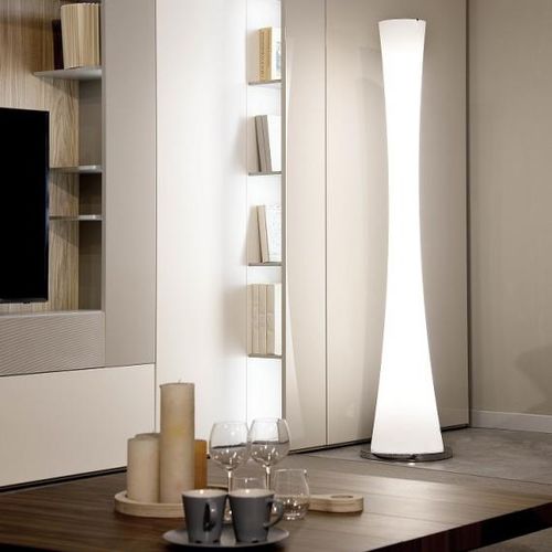 現代風発光カラム - CLESSIDRA - selène illuminazione - 吹きガラス製 / LED / 屋内用