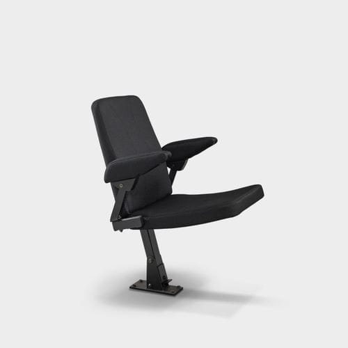 現代風講堂用椅子 - GALANT - Jezet Seating - 屋内用 / 不燃性布製 / 塗装金属脚