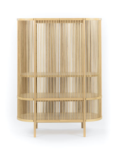 背の高いサイドボード - Bastone Cabinet – Oak with Doors - Poiat | Furniture - 現代風 / 漆木材 / オーク材