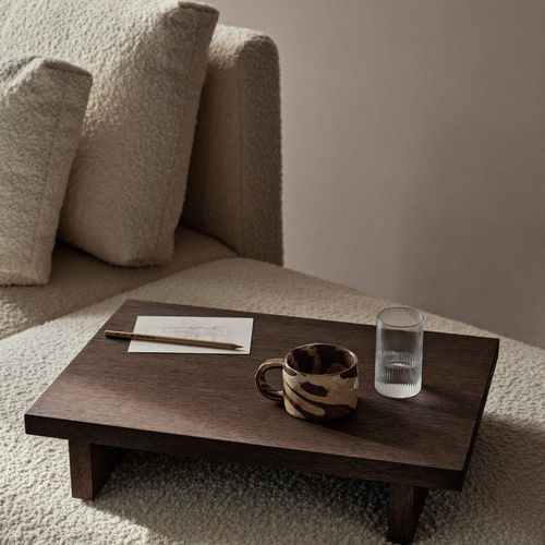 現代風サイドテーブル - Kona - Ferm Living - オーク材 / MDF / オーク材製脚