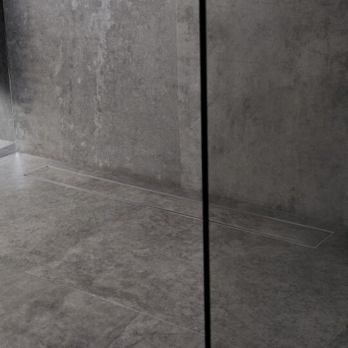 金属製リニアシャワー排水 - MULTI TILE - ESS Easy Drain - 高耐久性