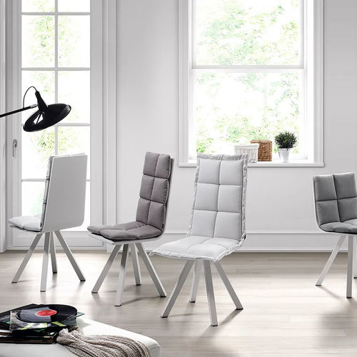 現代風チェア - MARAIS H3 - DRESSY - 屋内用 / 布製 / 金属脚