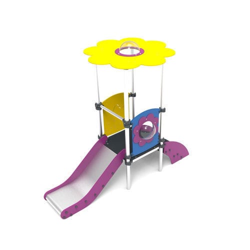 直立型滑り台 - MFI-01 - Free Kids s.c. - プレイグランド用 / ステンレススチール製 / HDPE