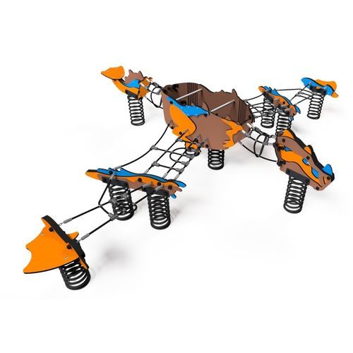 プレイグランド用プレイストラクチャー - SLAVIA DRAGON   - Free Kids s.c. - 金属製 / ポリエチレン製高密度PEHD / 高密度ポリエチレン製（PEHD）