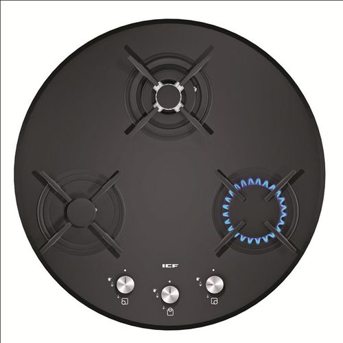 ガスコンロ - 453 HGG9044 - ICF Kitchen Appliances - 2口 / カウンタートップ / ノブ付き